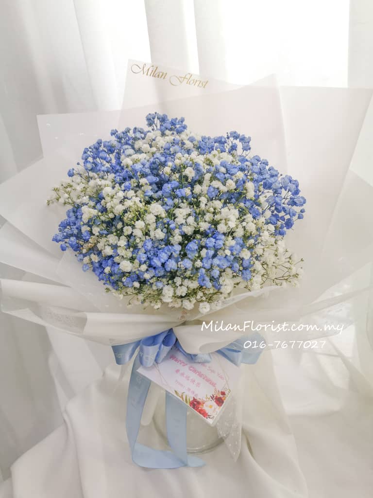 Milan Florist Baby Breath Bouquet 米兰满天星花束035