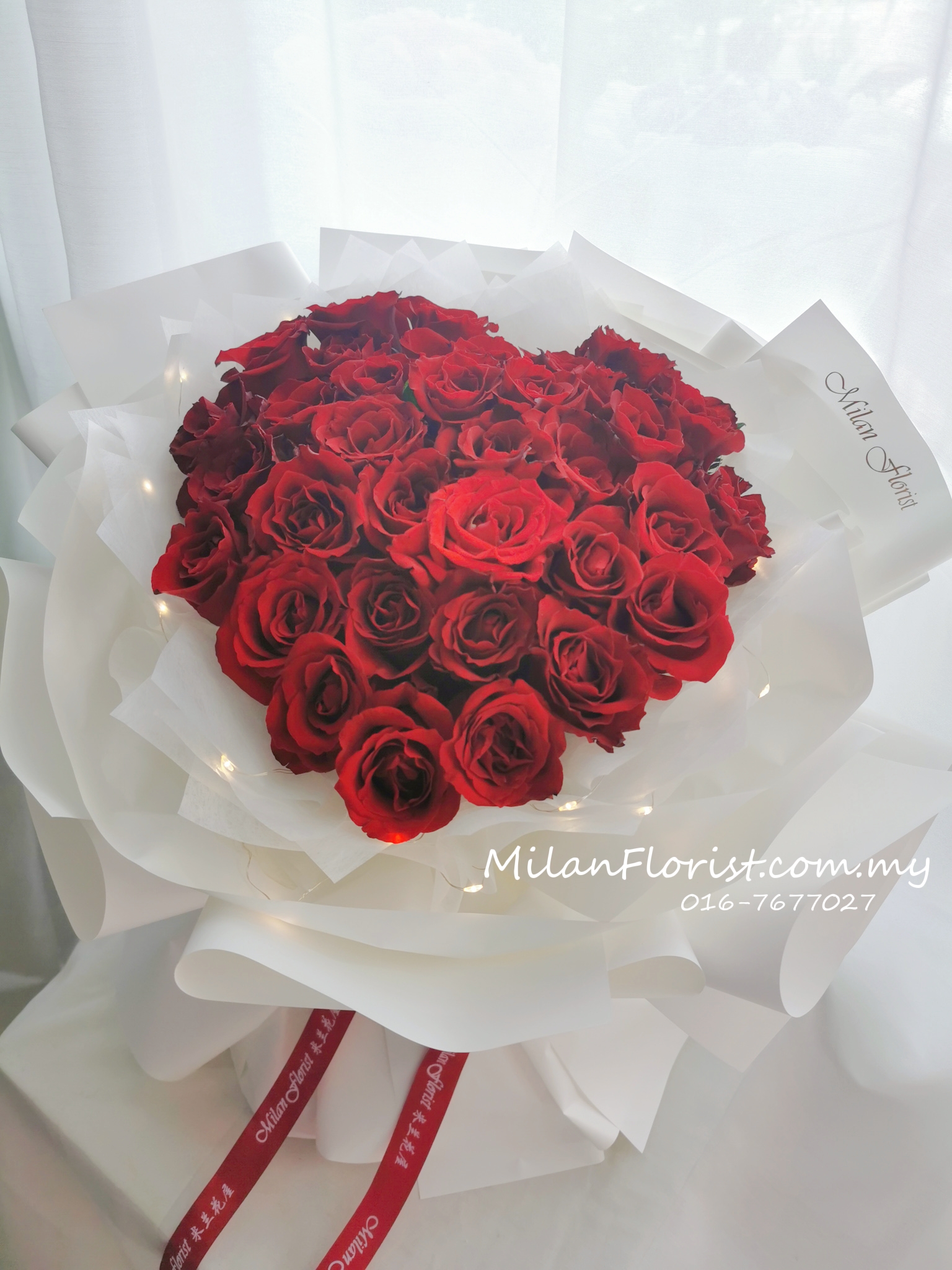 Milan Florist Roses Bouquet 米兰玫瑰花束 195 - Milan Florist